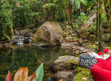 Relaxing By the Swimming Hole