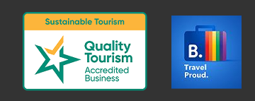 Official destination partner badge for Tourism Port Douglas Daintree and Tourism Queensland